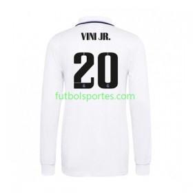 Camiseta Real Madrid Vinicius Junior 20 Primera Equipación 2022/2023 Manga Larga